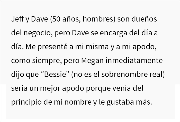 “¿Soy una idiota por negarme a responder a un apodo que no me gusta?”