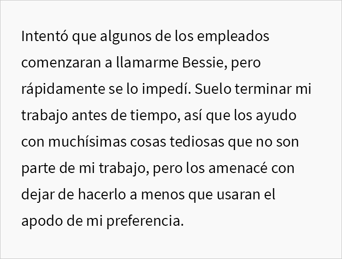 “¿Soy una idiota por negarme a responder a un apodo que no me gusta?”