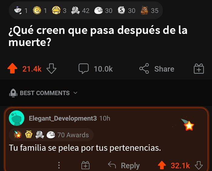 Vida después de la muerte maldita