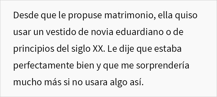 Esta novia eligió un vestido que no le gusta a su suegra, ella le compra otro y su hijo se enfada