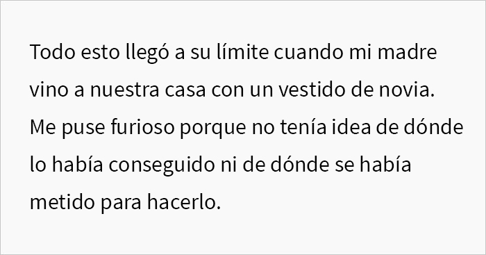 Esta novia eligió un vestido que no le gusta a su suegra, ella le compra otro y su hijo se enfada