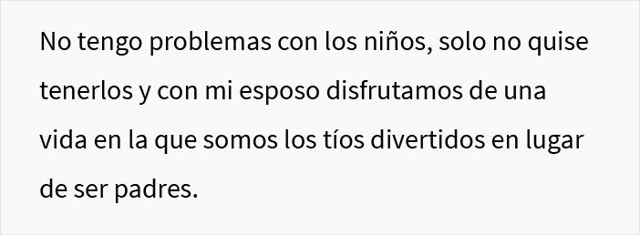 Esta mujer pidió a su hermano y esposa que buscaran a otra persona para cuidar a sus hijos, y estalló el drama