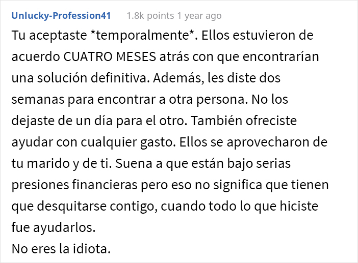 Esta mujer pidió a su hermano y esposa que buscaran a otra persona para cuidar a sus hijos, y estalló el drama