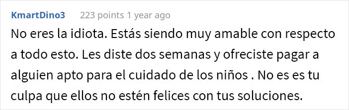 Esta mujer pidió a su hermano y esposa que buscaran a otra persona para cuidar a sus hijos, y estalló el drama