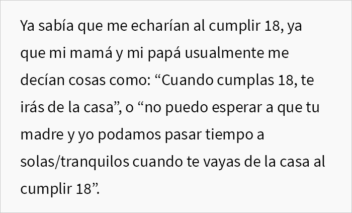 Estos padres echaron a su hijo de casa al cumplir 18 años, y se enfadan cuando este se lo cuenta a su abuelo