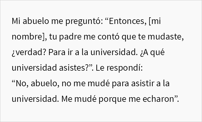 Estos padres echaron a su hijo de casa al cumplir 18 años, y se enfadan cuando este se lo cuenta a su abuelo