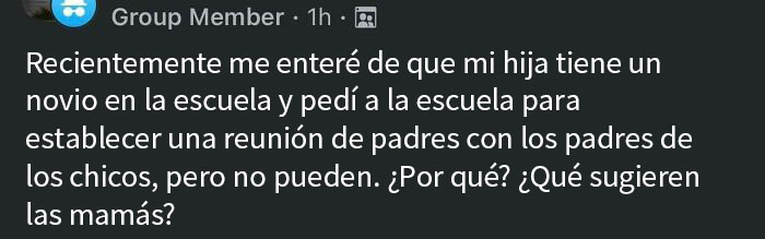 Ese no es problema de la escuela