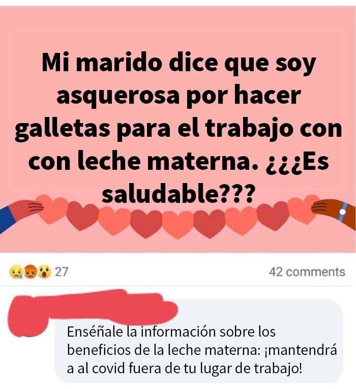 Es asqueroso, Karen. Además, estoy muy seguro de que es ilegal alimentar a gente con tus fluidos corporales sin que lo sepan