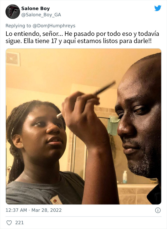 Dads Share 30 Times Their Daughters Used Them For Makeup Experiments And It’s Hilariously Wholesome