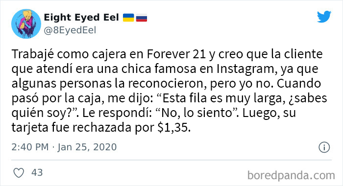 Momento vergonzoso para la “chica famosa de Instagram”