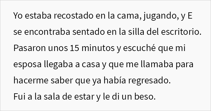 Este hombre pidió a su amigo que se fuera de su casa para que su esposa agotada pudiera descansar, pero él se enfadó