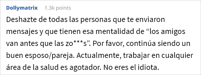 Este hombre pidió a su amigo que se fuera de su casa para que su esposa agotada pudiera descansar, pero él se enfadó