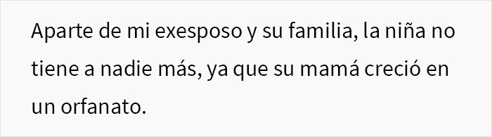 “¿Soy idiota por no querer hacer de madre de la bebé que tuvo mi ex cuando me fue infiel?”