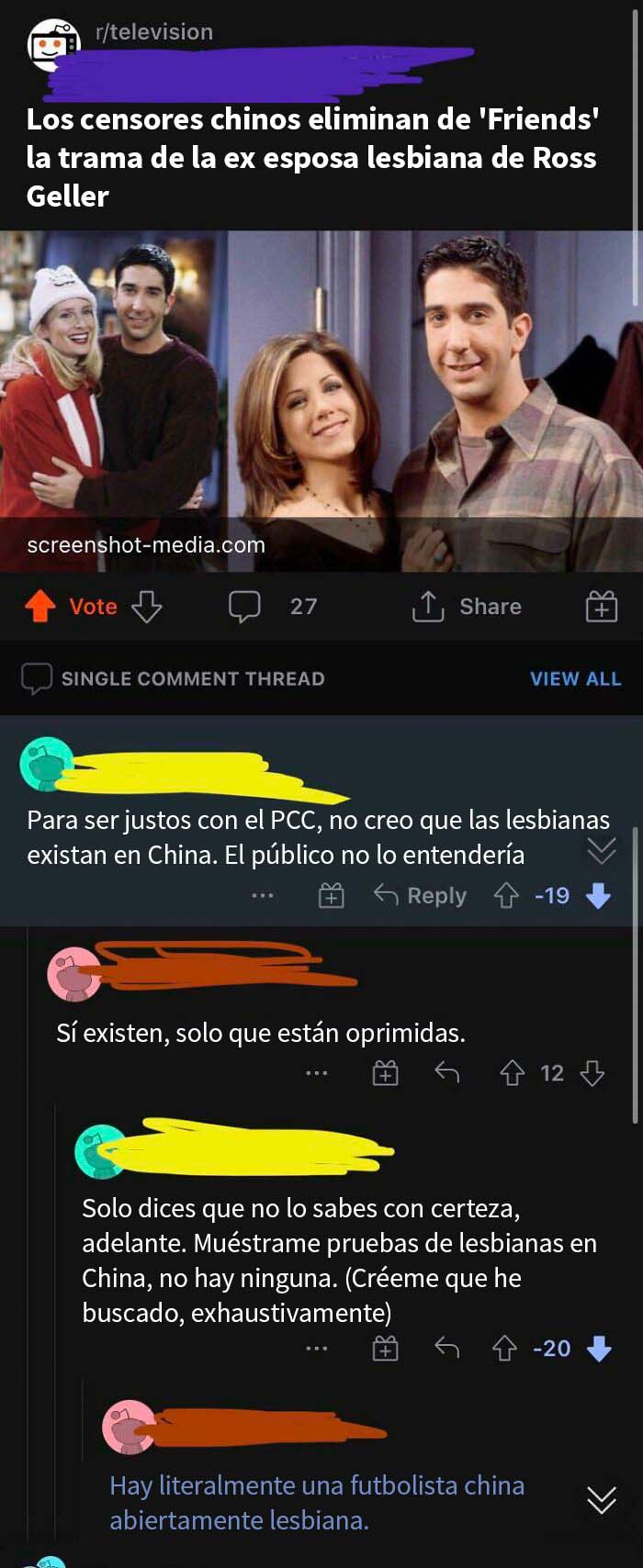 No hay lesbianas en China