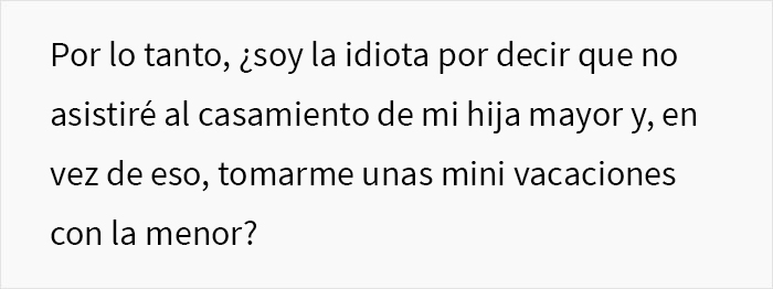 Esta novia se niega a invitar a su hermana a la boda por su sexualidad, y pierde los nervios cuando su madre se rehúsa a ir también