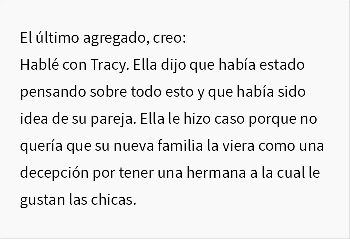 Esta novia se niega a invitar a su hermana a la boda por su sexualidad, y pierde los nervios cuando su madre se rehúsa a ir también