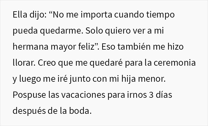 Esta novia se niega a invitar a su hermana a la boda por su sexualidad, y pierde los nervios cuando su madre se rehúsa a ir también