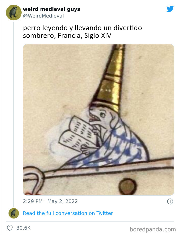 30 Times Medieval Painters Had No Idea How Something Looked And Created "Weird Medieval Guys", As Shared On This Twitter Page