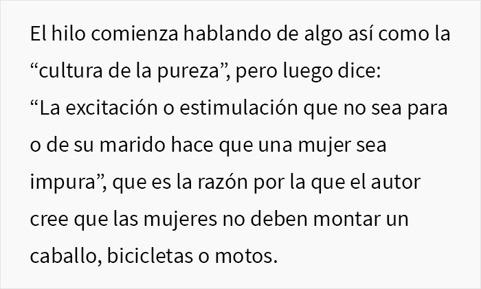 Este hombre es ridiculizado por una Tiktoker después de hacer un hilo diciendo que las mujeres no deberían montar a caballo porque las excita sexualmente