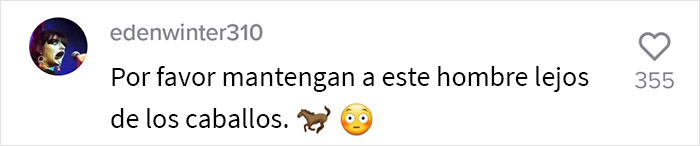 Este hombre es ridiculizado por una Tiktoker después de hacer un hilo diciendo que las mujeres no deberían montar a caballo porque las excita sexualmente