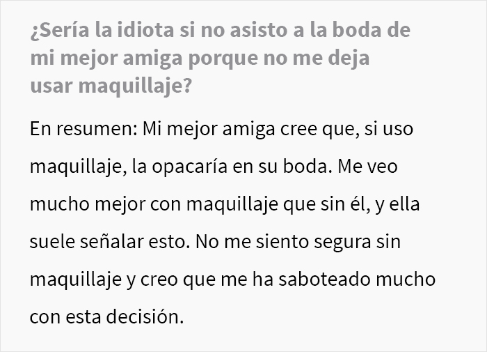 Esta dama de honor, que tiene una cicatriz en el rostro, preguntó si podía no asistir a la boda cuando la novia le prohibó usar maquillaje