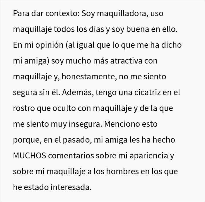 Esta dama de honor, que tiene una cicatriz en el rostro, preguntó si podía no asistir a la boda cuando la novia le prohibó usar maquillaje