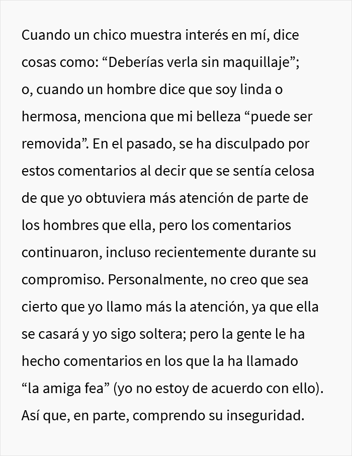 Esta dama de honor, que tiene una cicatriz en el rostro, preguntó si podía no asistir a la boda cuando la novia le prohibó usar maquillaje