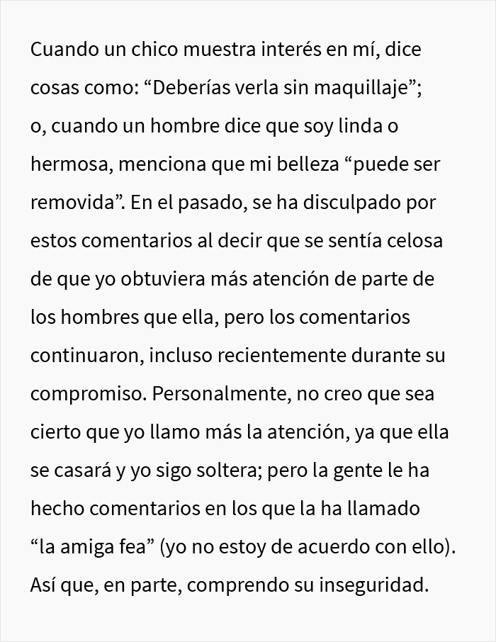 Esta dama de honor, que tiene una cicatriz en el rostro, preguntó si podía no asistir a la boda cuando la novia le prohibó usar maquillaje