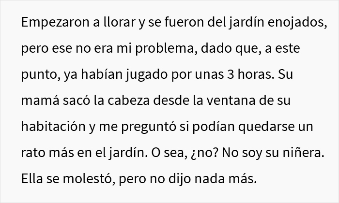 Esta mujer arrogante no entiende el concepto de propiedad privada y llama a la policía cuando su vecina no deja que sus hijos jueguen en su patio