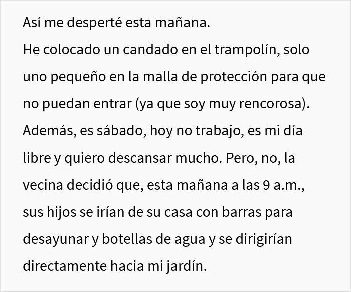 Esta mujer arrogante no entiende el concepto de propiedad privada y llama a la policía cuando su vecina no deja que sus hijos jueguen en su patio