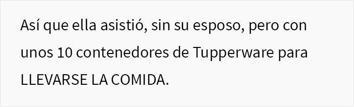 “¿Quién rayos hace algo así?”: Esta novia quedó anonadada al descubrir que una invitada se había llevado 10 recipientes con comida de la boda