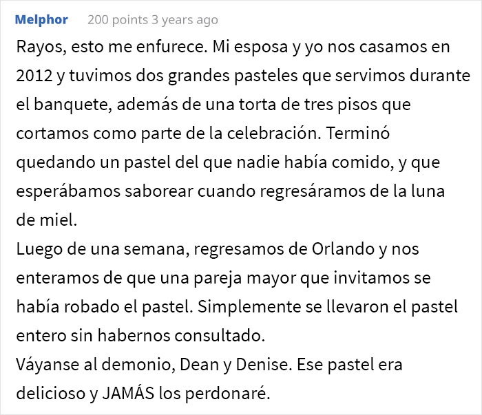 “¿Quién rayos hace algo así?”: Esta novia quedó anonadada al descubrir que una invitada se había llevado 10 recipientes con comida de la boda