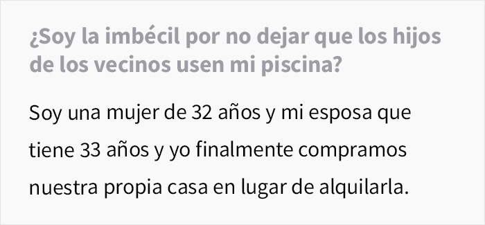 Esta mujer no permite que los hijos de los vecinos usen su piscina privada porque "solo son niños", y se enfadan