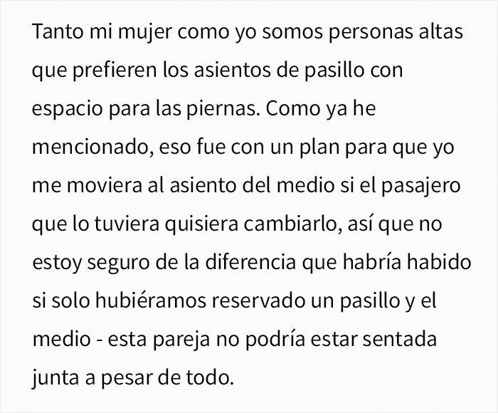 Una madre furiosa porque un chico no le cede el asiento en el avión hace comentarios sarcásticos, él recurre a Internet para preguntar cuál de los dos se equivocó