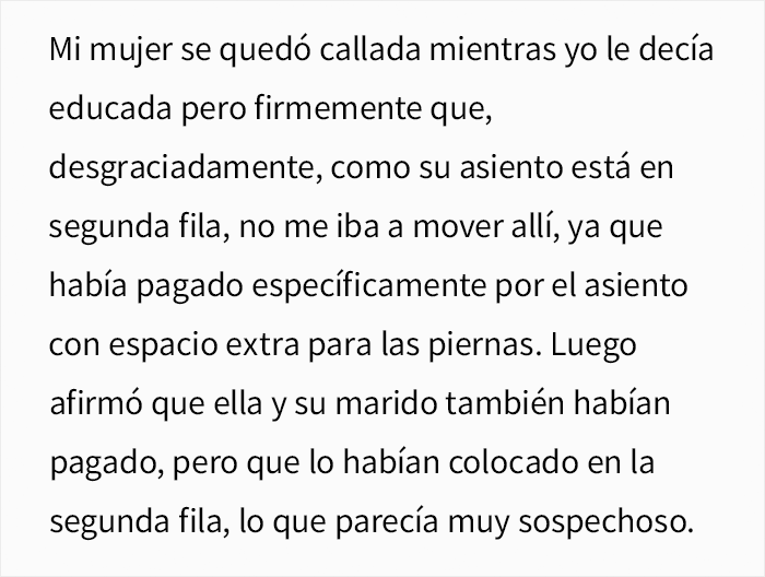 Una madre furiosa porque un chico no le cede el asiento en el avión hace comentarios sarcásticos, él recurre a Internet para preguntar cuál de los dos se equivocó