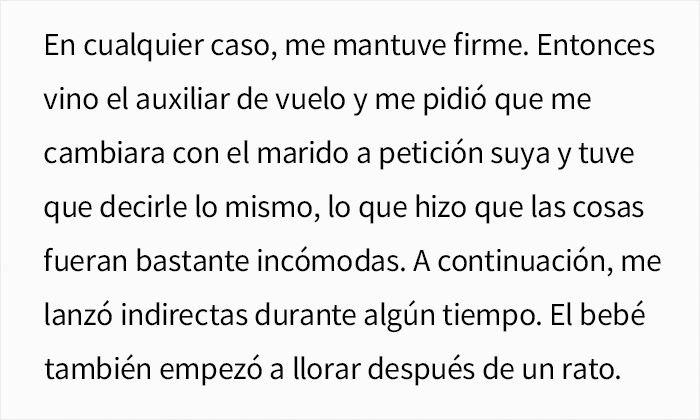 Una madre furiosa porque un chico no le cede el asiento en el avión hace comentarios sarcásticos, él recurre a Internet para preguntar cuál de los dos se equivocó