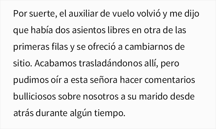 Una madre furiosa porque un chico no le cede el asiento en el avión hace comentarios sarcásticos, él recurre a Internet para preguntar cuál de los dos se equivocó