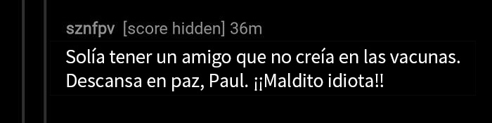 Mostrando respeto a un amigo fallecido