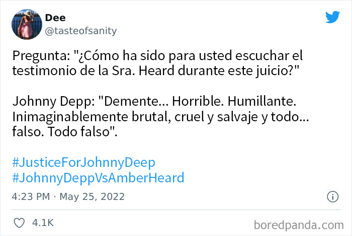 50 Tweets From Audiences Responding To The Final Testimonies In The Johnny Depp And Amber Heard Case