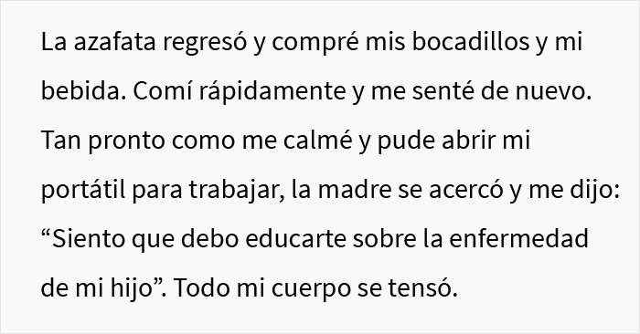 “No me importa, toma un vuelo privado”: Un pasajero le dijo a esta persona diabética que no comiera ya que su hijo tenía síndrome de Prader-Willi, pero el pasajero interpelado se negó por completo