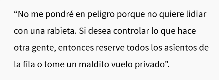 “No me importa, toma un vuelo privado”: Un pasajero le dijo a esta persona diabética que no comiera ya que su hijo tenía síndrome de Prader-Willi, pero el pasajero interpelado se negó por completo