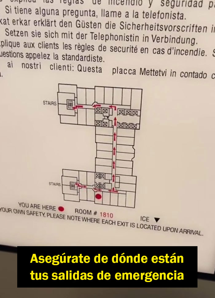 12 Trucos de seguridad en hoteles para quienes viajan solos, compartidos por esta auxiliar de vuelo