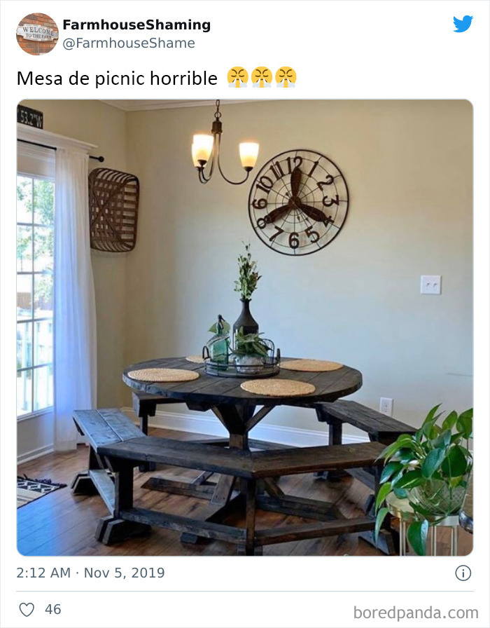 This Twitter Account Is Shaming Homes That Try Too Hard To Come Off As Chic Farmhouses, Here Are 40 Of Its Funniest Pics