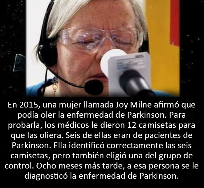 Esta mujer puede oler la enfermedad de Parkinson