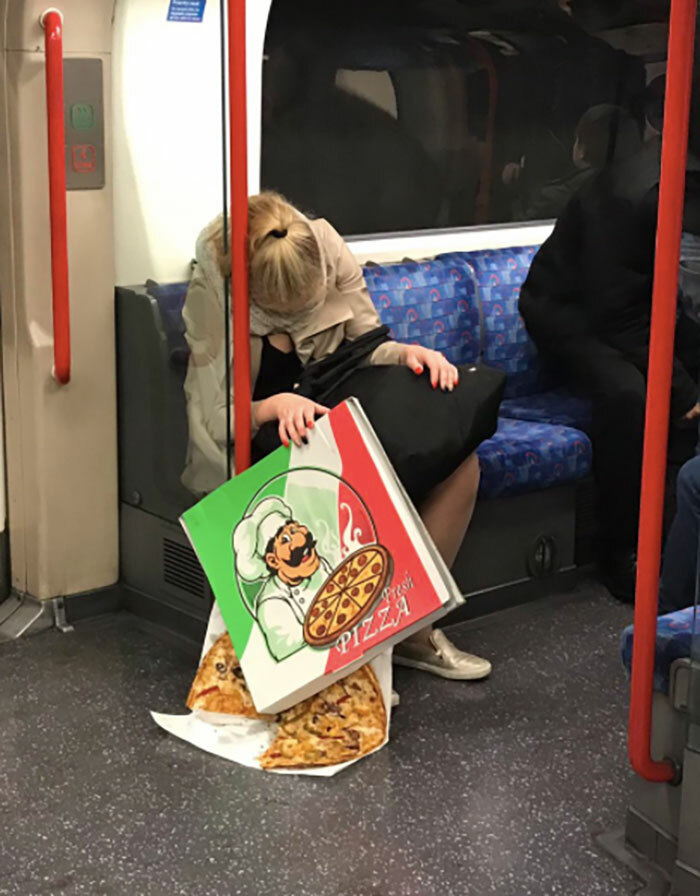 This British Facebook Page Is Sharing 40 Pictures That Prove 'Random' Is A Daily Thing On 'The Tube'