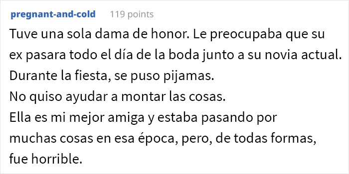 Para las novias que han tenido damas de honor terribles: ¿qué fue lo que ocurrió?