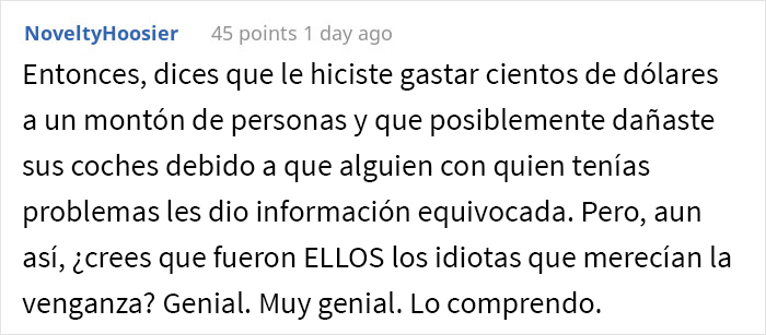 Esta persona congeló los coches de sus vecinos después de que ocuparan ilegalmente su aparcamiento