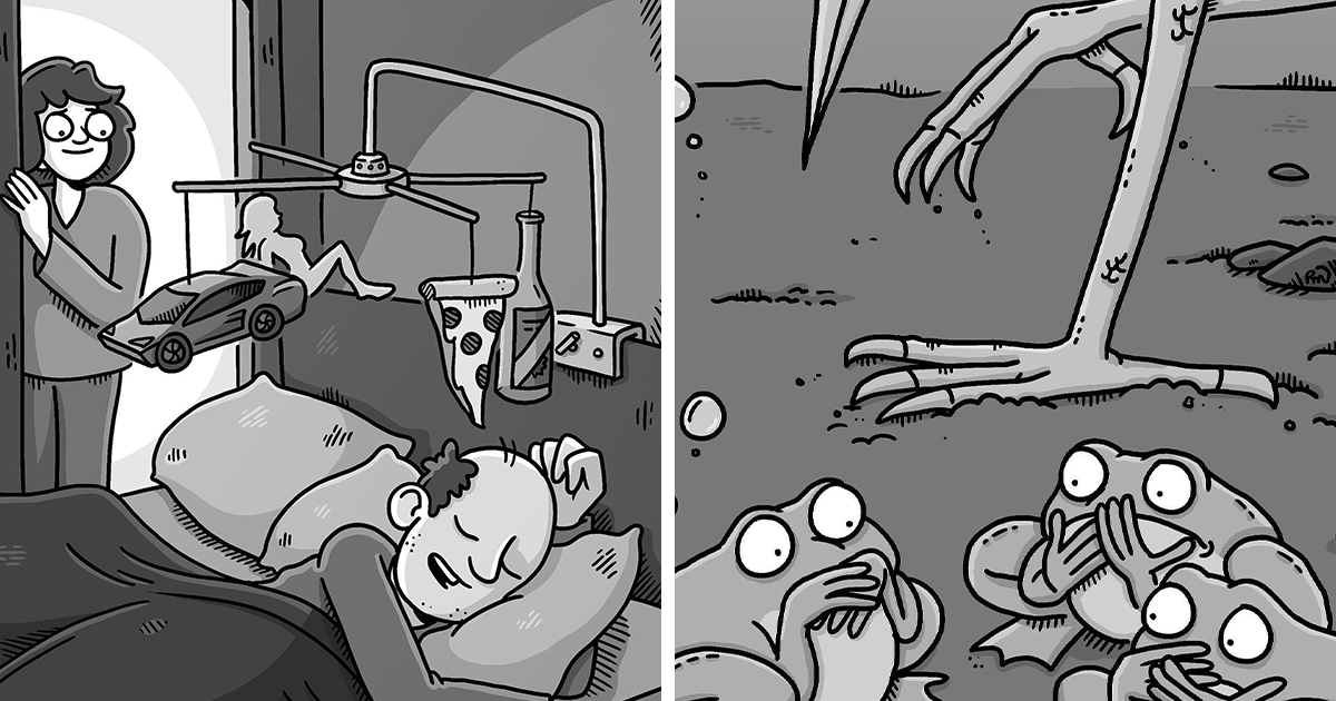 10 Ingeniosos cómics de una sola viñeta creados por el artista Ryan Mason