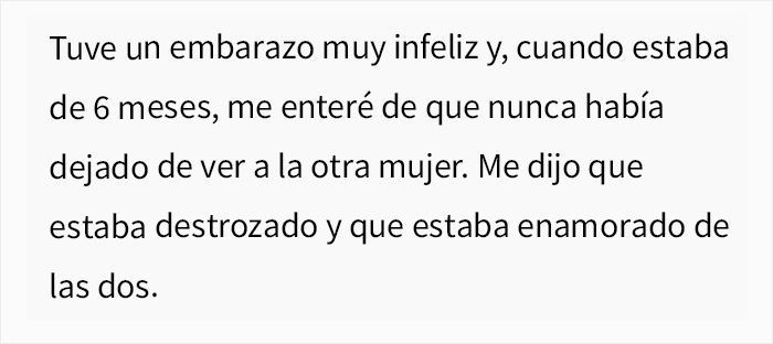 Esta mujer cedió la patria potestad de su bebé a la amante de su marido infiel y se niega a conocerla 14 años después