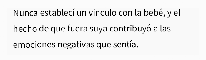 Esta mujer cedió la patria potestad de su bebé a la amante de su marido infiel y se niega a conocerla 14 años después